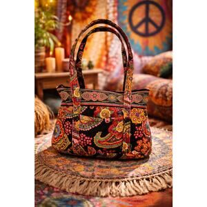 Vera Bradley Quilted Betsy Handbag – Symphony – Retired Hippie BoHo